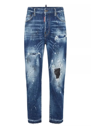 DSQUARED2 distressed stretch-cotton jeans - Blue