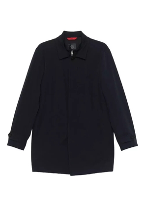 Low Brand zip-fastening coat - Black