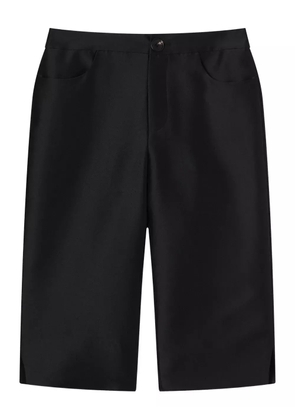 SHUSHU/TONG side-split shorts - Black