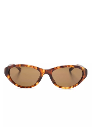 Balenciaga Eyewear 0404 sunglasses - Brown
