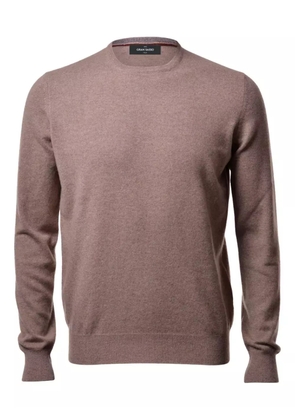 Gran Sasso cashmere crew-neck sweater - Brown