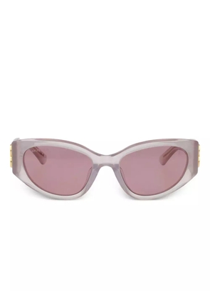 Balenciaga Eyewear cat-eye transparent sunglasses - Pink