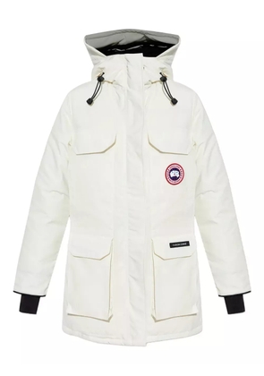 Canada Goose Expedition hooded parka coat - White