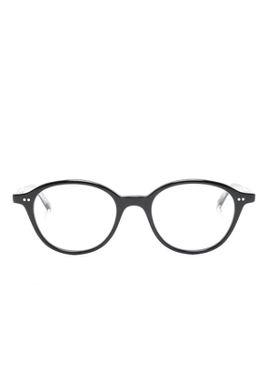 Garrett Leight Franklin round-frame glasses - Black