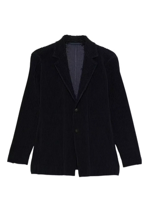 Homme Plissé Issey Miyake pleated blazer - Blue