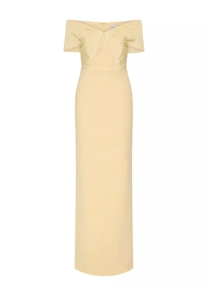 Rebecca Vallance Aubriella off-shoulder dress - Neutrals