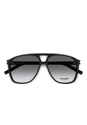 Saint Laurent Eyewear pilot-frame sunglasses - Black