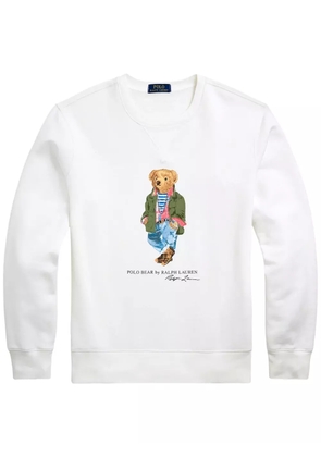 Polo Ralph Lauren bear-motif sweatshirt - White