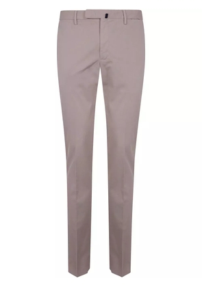 Incotex pressed-crease chino trousers - Neutrals