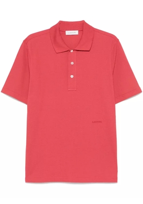 Lanvin cotton polo shirt - Red