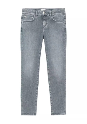 Closed logo-patch jeans - Grey