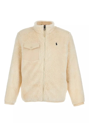 Polo Ralph Lauren fleece zip jacket - Neutrals