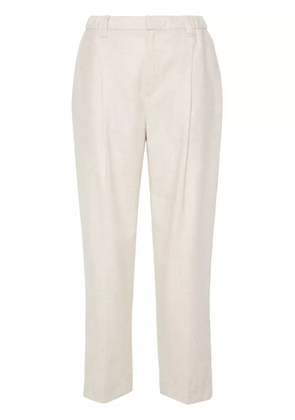 Brunello Cucinelli pleat-detail trousers - Neutrals