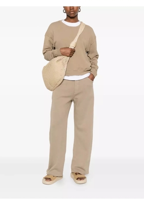 Nili Lotan Tribecca elasticated-waistband track pants - Brown