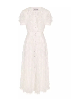 POST MERIDIEM button-up midi dress - Neutrals