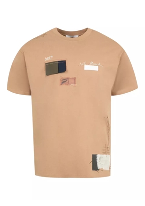 Givenchy Trompe l'oeil-pattern cotton T-shirt - Neutrals