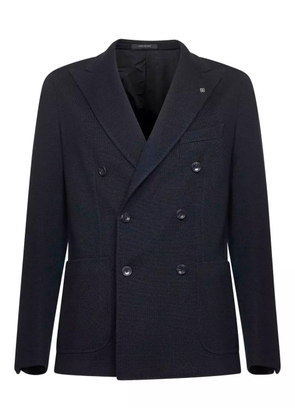 Tagliatore double-breasted peak-lapel blazer - Blue