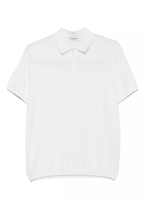 Kangra fine-ribbed polo shirt - Neutrals