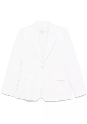 Max Mara single-breasted blazer - White