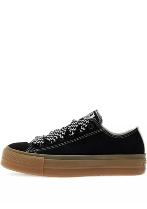 Converse platform suede sneakers - Black