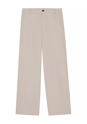 Closed wide-leg trousers - Neutrals