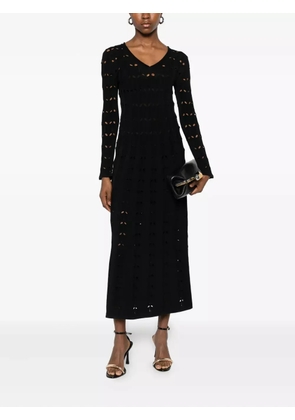 ZIMMERMANN Rhiannon pointelle maxi dress - Black