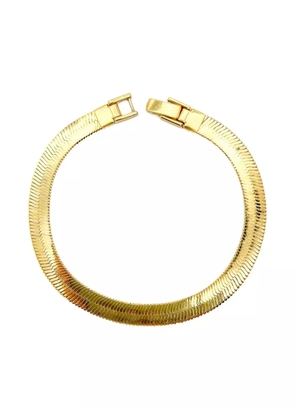 Jennifer Gibson Jewellery 1980s snake-link bracelet - Gold