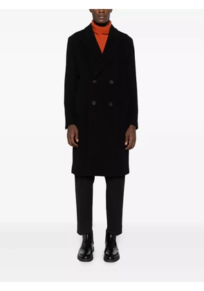 Manuel Ritz double-breasted coat - Black