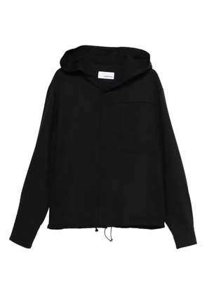 Costumein drawstrings hooded jacket - Black