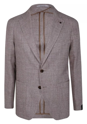 Tagliatore silk blazer - Grey