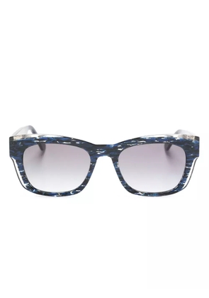Face À Face Shiro 1 square-frame sunglasses - Blue