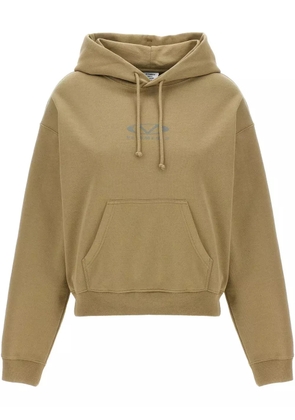 VETEMENTS Oval Logo hoodie - Brown