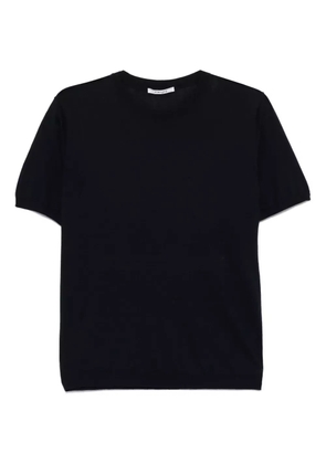 Kangra fine-ribbed T-shirt - Blue