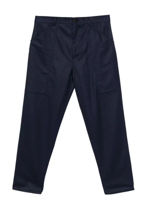 Brunello Cucinelli virgin wool trousers - Blue