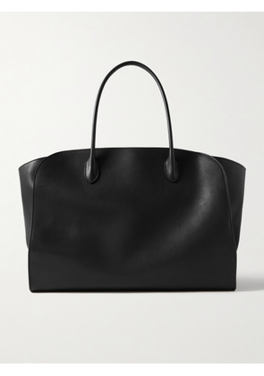 The Row - Marlo 17 Leather Tote Bag - Men - Black