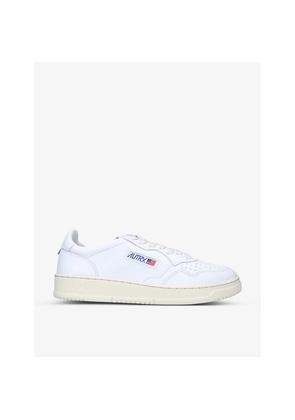 Mens Autry Medalist Low-Top Leather Trainers