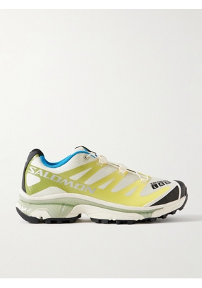 Salomon - XT-4 OG Rubber-Trimmed Mesh Trail Running Sneakers - Men - Yellow - UK 7