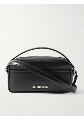 Jacquemus - Le Baneto Leather Messenger Bag - Men - Black
