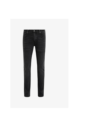Mens Allsaints Sid Skinny-Leg Stretch-Denim Jeans