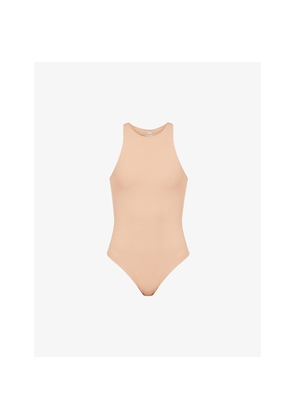 Womens Skims Fits Everybody High-Neck Stretch-Woven Body