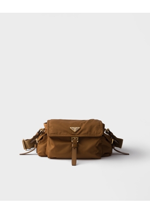 Prada Explore medium Re-Nylon shoulder bag with flap