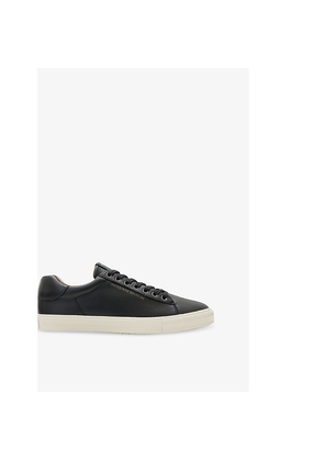 Mens Allsaints Brody Logo-Debossed Low-Top Leather Trainers