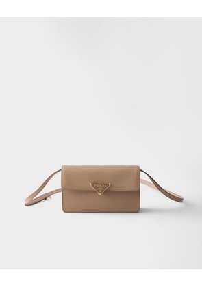 Mini Saffiano leather bag