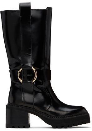 See by Chloé Black New Ring Boots