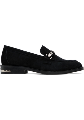 Toga Virilis Black Suede Loafers