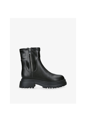 Womens Steve Madden Roadmap Leather Ankle Boots