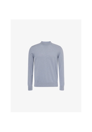 Mens Eleventy Crew-Neck Long-Sleeves Cashmere Jumper