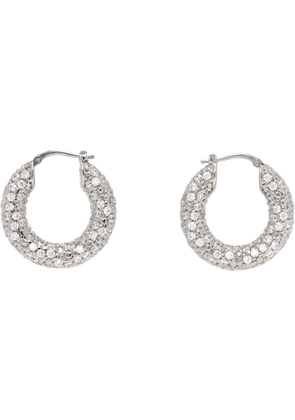Jil Sander Silver Hoop Earrings