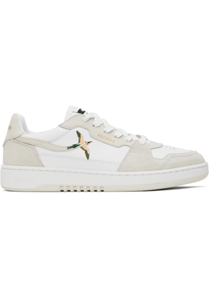 Axel Arigato White & Beige Dice Lo Bee Bird Sneakers