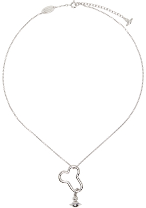 Vivienne Westwood Silver Karla Pendant Necklace